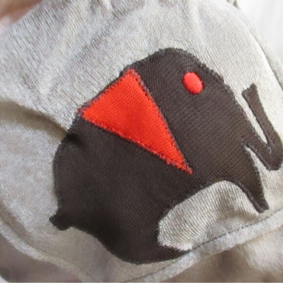 Medium Vintage Women's Tunic Top 1970's Elephant Pockets Real Mod Handmade Indy - Picture 6 of 10